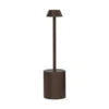 USB Rechargeable LED Table Light Modern Touch Lamp for Indoors & Outdoors Cone Shade Bedrooms Homes Cordless Restaurants Bars