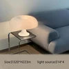 Italy Designer High Light Orange Mushroom Night Light Italy Designer Bedside Led Mushroom Table Lamp