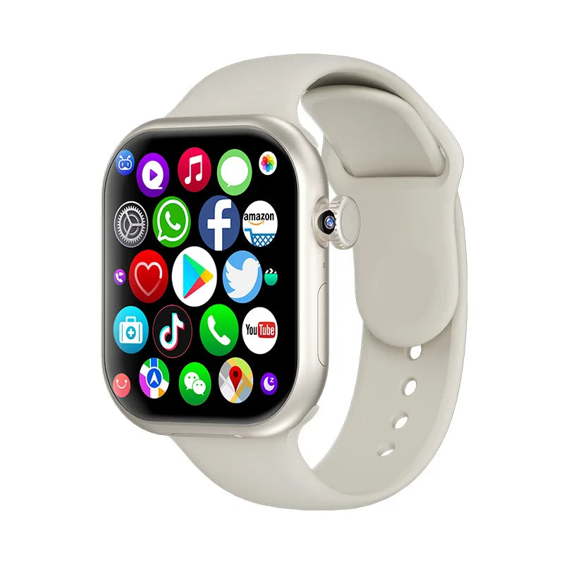Wonlex MT107 Dual Speaker AMOLED Screen Big Memory Heart Rate Steps WIFI GPS Positioning 4G Android Smart Phone Watch