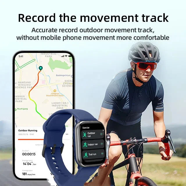 2024 GTX10 Fashion Smart Watch 390*450 Flash Alexa Voice IP68 Waterproof BT Call/answer Health Tracker for IOS Android