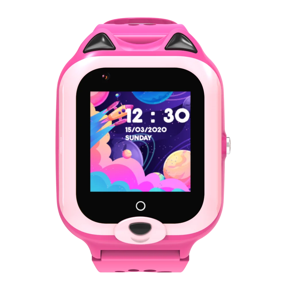 Wonlex Multiple Straps KT22 Waterproof 4G GPS Tracking Kids Smart Watch With Video Call and Camera
