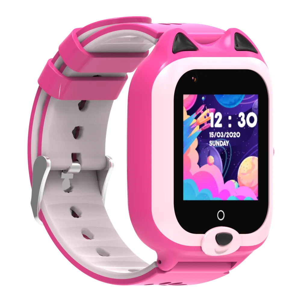 Wonlex Multiple Straps KT22 Waterproof 4G GPS Tracking Kids Smart Watch With Video Call and Camera