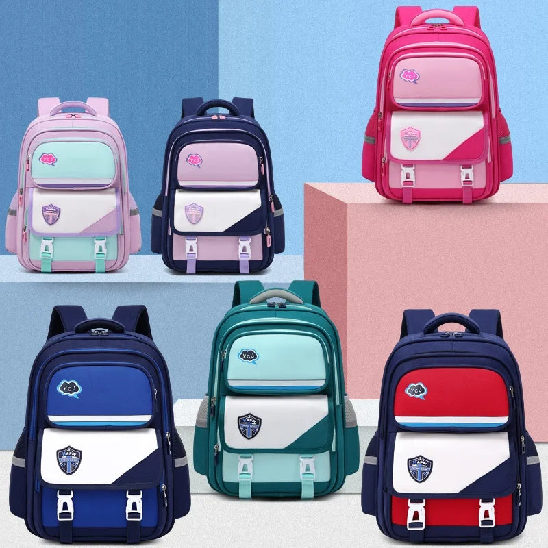 16 Inch Waterproof Mochilas Escolares School Bags Kids Backpack for Boys Girls Primary Students