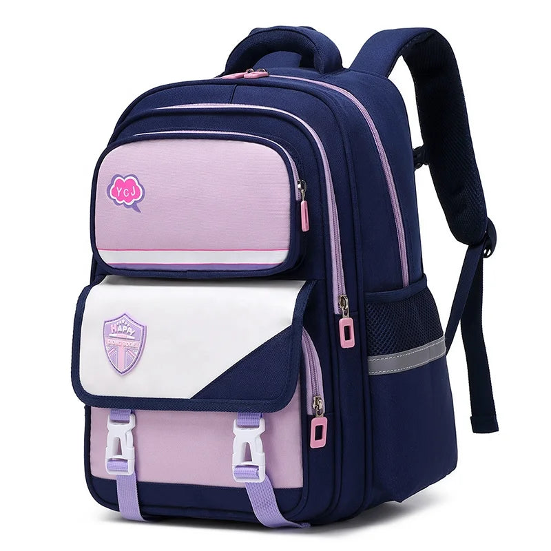 16 Inch Waterproof Mochilas Escolares School Bags Kids Backpack for Boys Girls Primary Students
