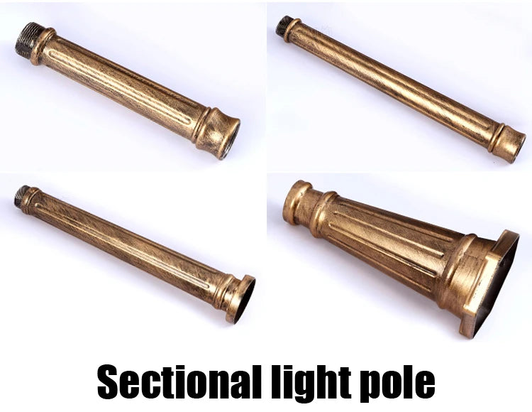 (H≈2.3M)Garden Lights Street Lights Lawn Flowers Park Lights Waterproof Outdoor Villa High Pole Lights Landscape