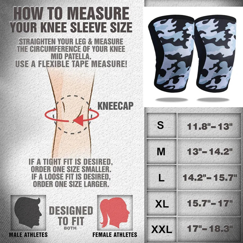Knee Support for Exercise and Running, Pain Management, Arthritis Pain, Weightlifting Squat, Fitness, 1 Pair
