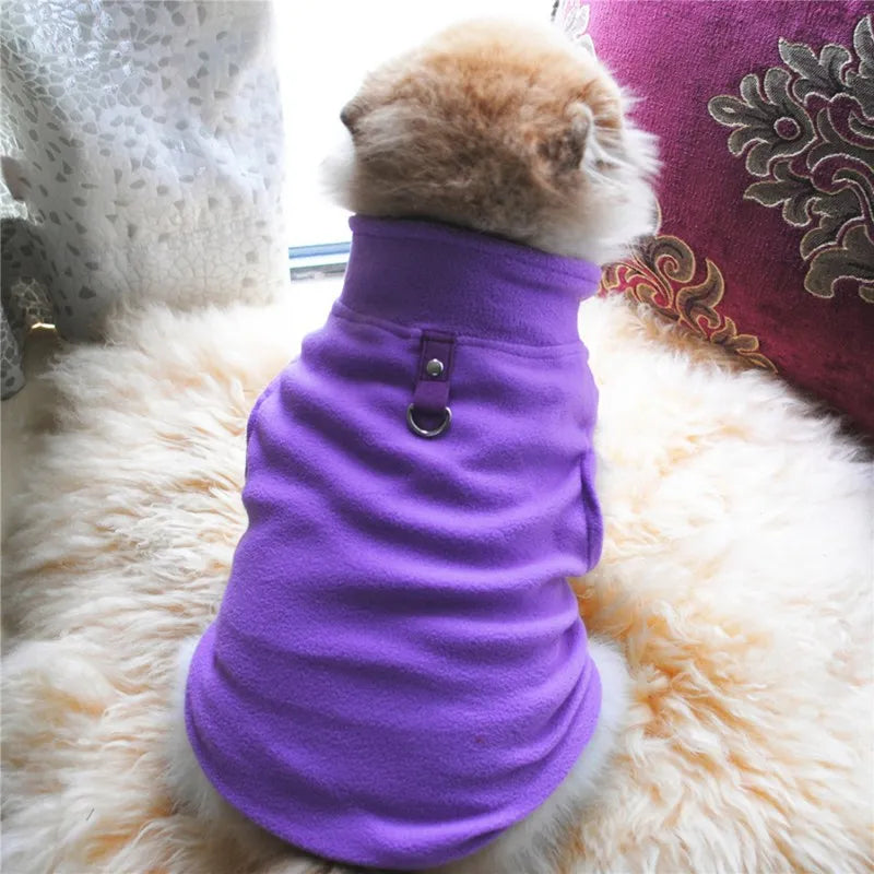 Pet Dog Warm Clothes for Dog Soft Winter Spring Dogs Jacket Coats with Adjustable Straps For Puppy Pet Clothing Cat Vests