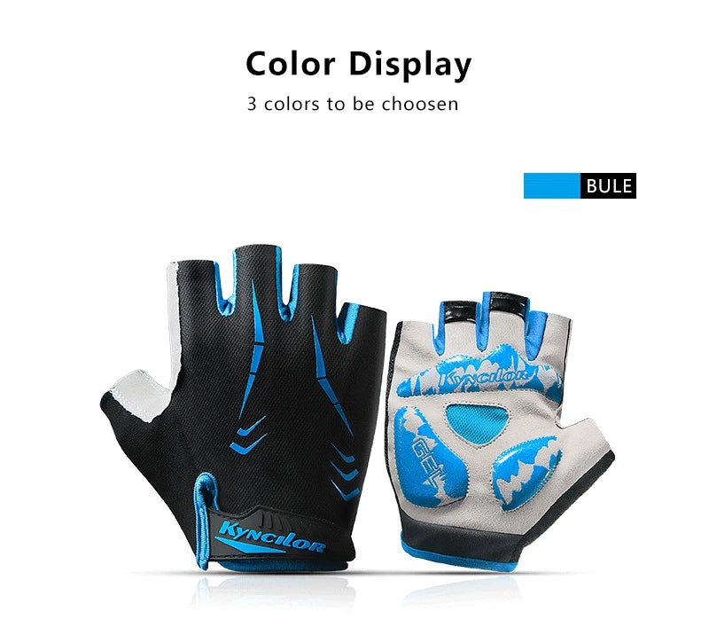 Kyncilor Cycling Gloves Fingerless Riding MTB Bike Bicycle Glove Thermal Warm Motorcycle Winter Autumn Women Men Dropshipping