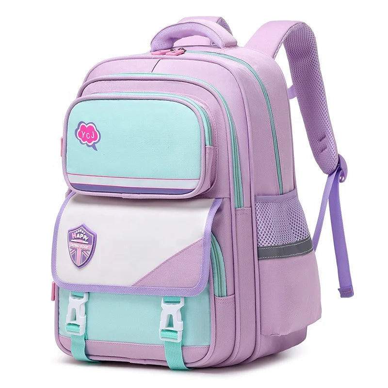 16 Inch Waterproof Mochilas Escolares School Bags Kids Backpack for Boys Girls Primary Students