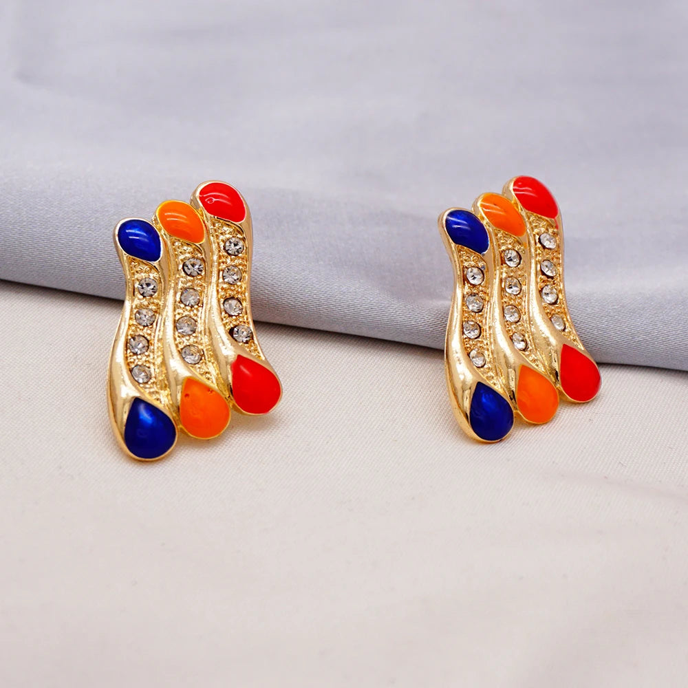 2023 Fine Jewelry Sets For Women Dubai Bridal Wedding Gifts Necklace Bracelet Earrings Ring Jewellery Set African Bead jewelry