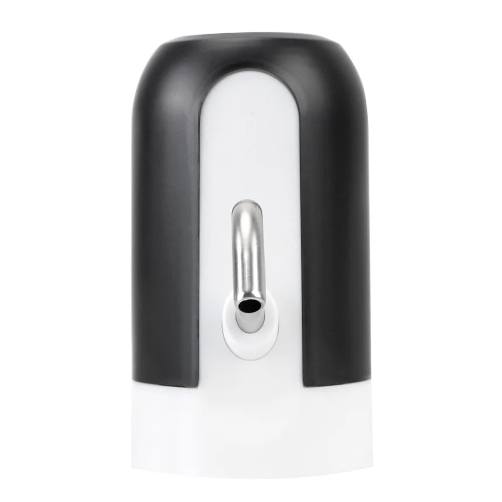 Barreled Water Pumping Device With Blue LED Light USB Rechargeable Portable Wireless Electric Water Pump Kitchen Tools