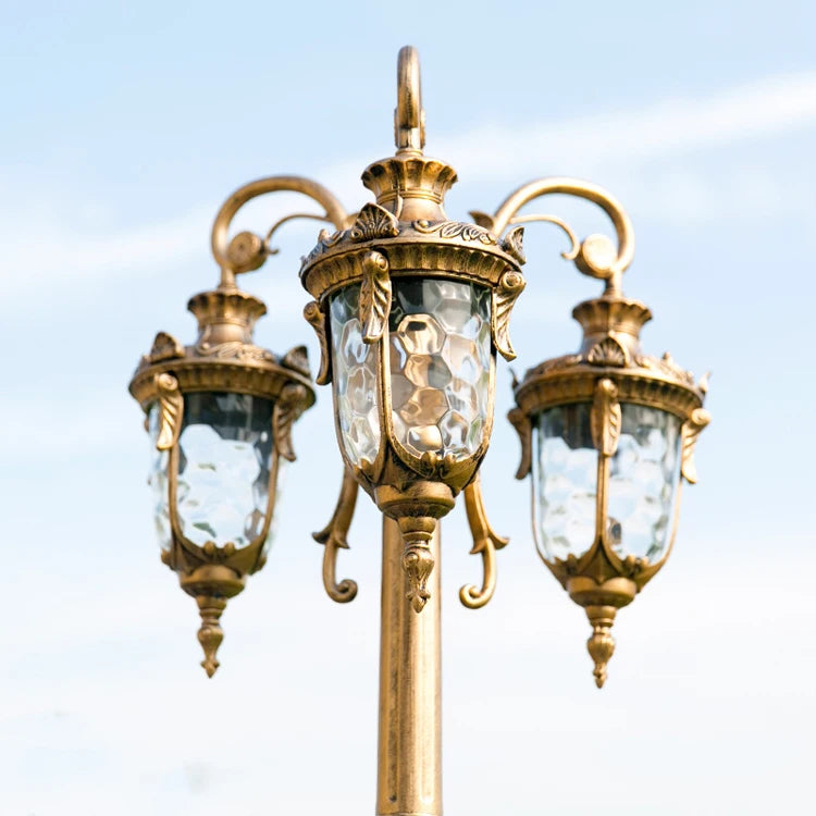 (H≈2.3M)Garden Lights Street Lights Lawn Flowers Park Lights Waterproof Outdoor Villa High Pole Lights Landscape