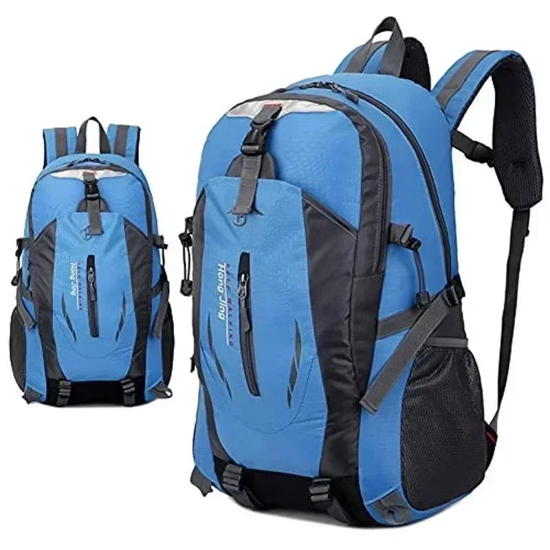 Outdoor Backpack Men's Large Capacity Travel Lightweight Casual Hiking Backpack Sports Waterproof Travel Mountaineering Bag