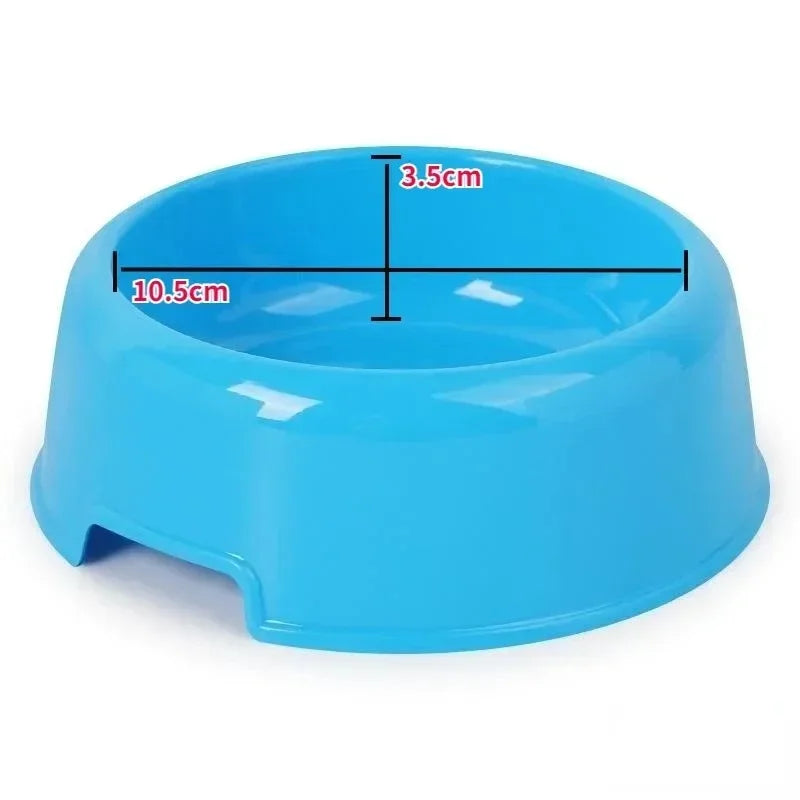 Pet Bowls Dog Cat Plastic Food Feeding Water Dish Bowl Feeder Pet Supplies товары для собак accesorios para perros