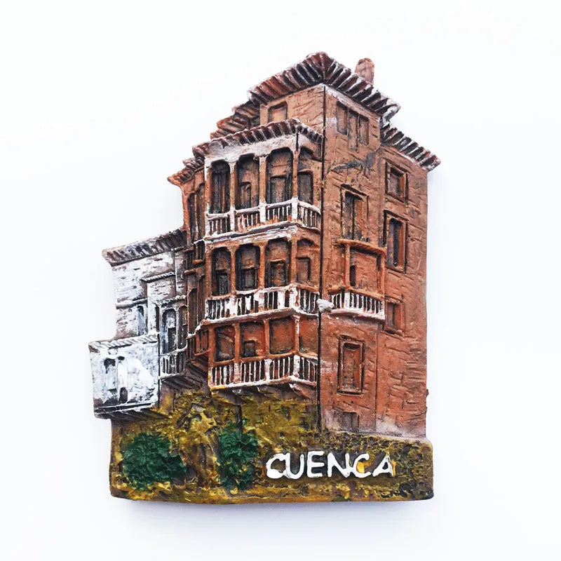 Europe Spain 3D Refrigerator Magnet Tourist Souvenirs Stickers,Home & Kitchen Decoration Fridge Magnet Message Sticker