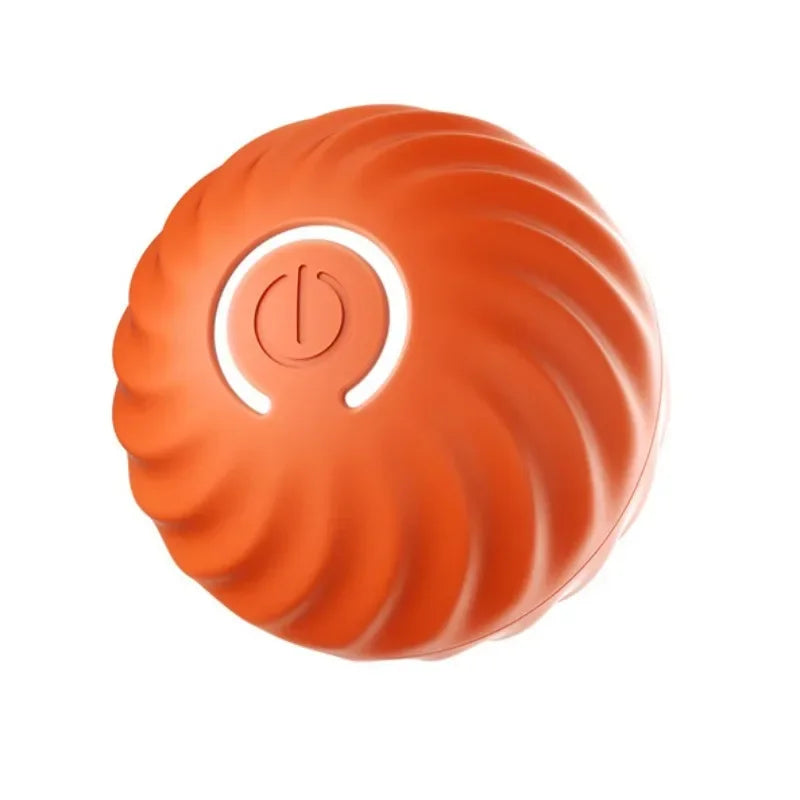 Automatic Moving Interactive Dog Toy Ball Smart USB Jumping Rotating Dog Chew Toy Ball for Puppy Ball Toys