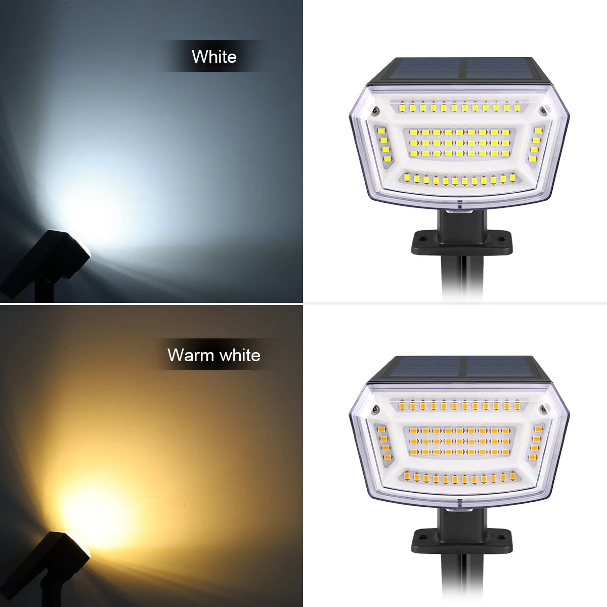 Garden Solar Lights Outdoor Waterproof Solar Powered Lamp Patio Backyard Lawn Light Lanscape Night Lighting Decoration