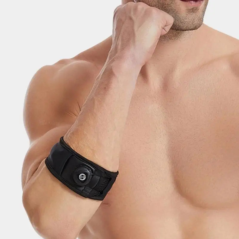P88E Elbow Support Tennis Elbow Brace Golfers Elbow Support Adjustable Golf Elbow Strap for Men and Women