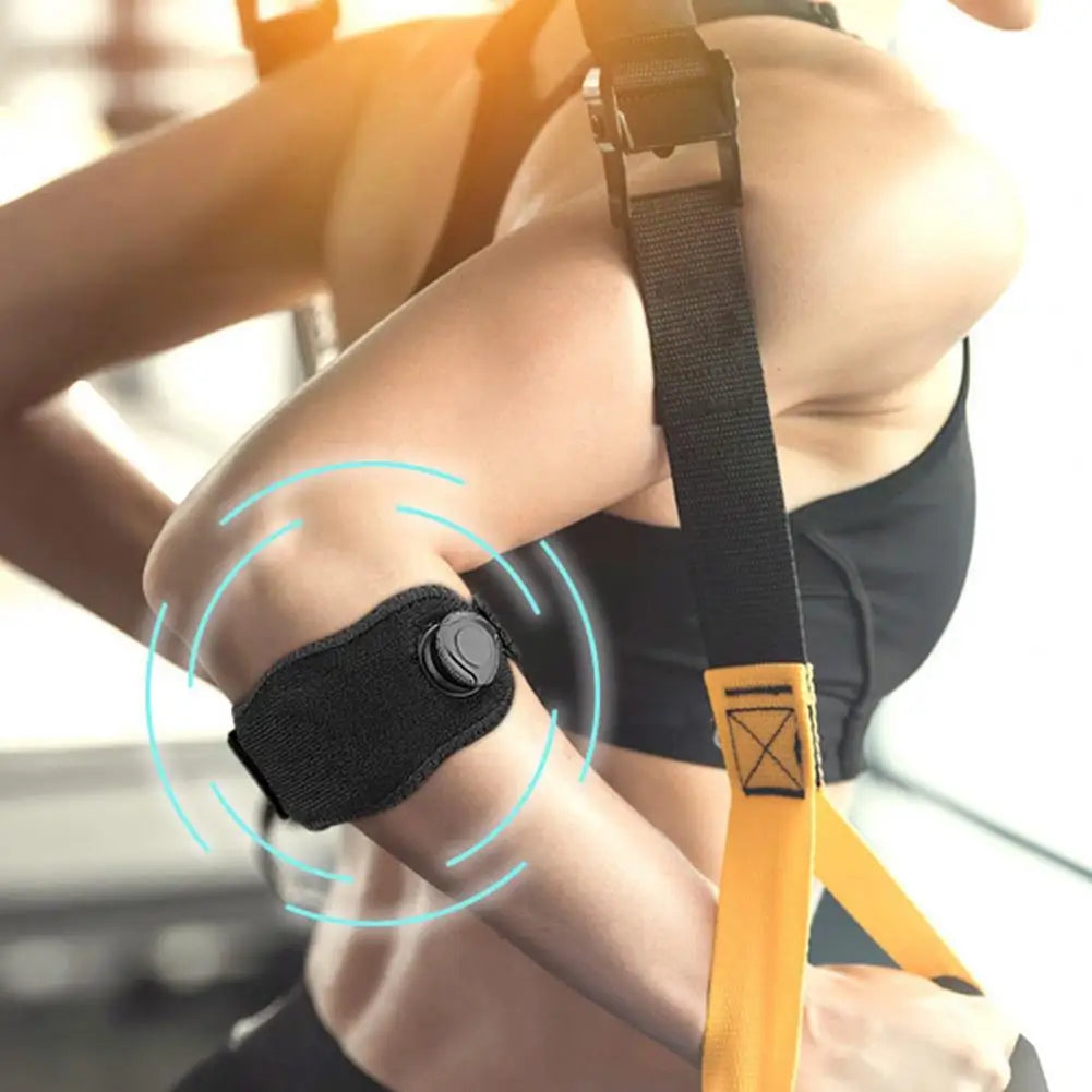Tennis Elbow Brace Adjustable Golfer Elbow Brace With EVA Padding Compression Strap Forearm Support Band Elbow Pain Relief Brace