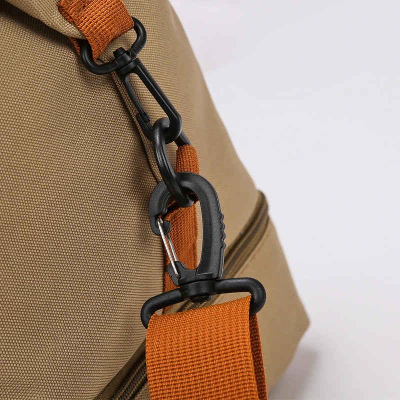 Casual outdoor travel handbag,women's fitness yoga bag,weekend overnight bag, large capacity dry and wet separation travel bag.