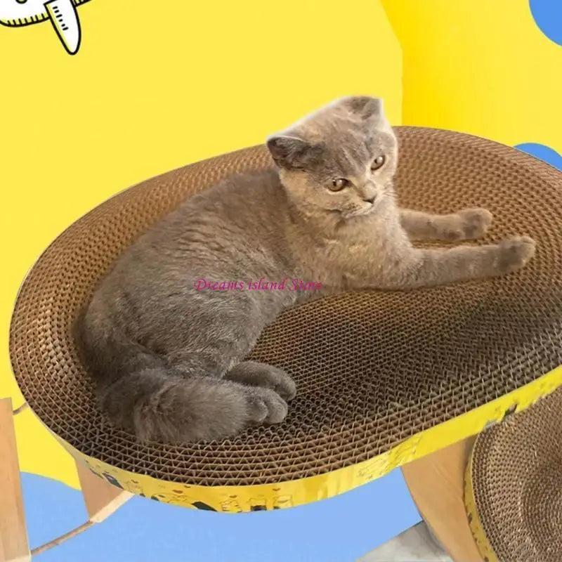 Scratching Board Scratch Pad Nest Furniture Protect Kitten Training Toy HX6C