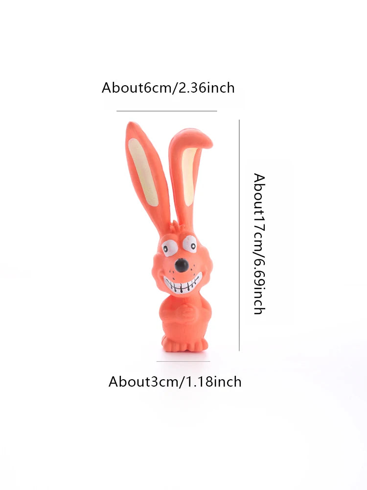 Dog toy Naughty rabbit dog latex chew toy