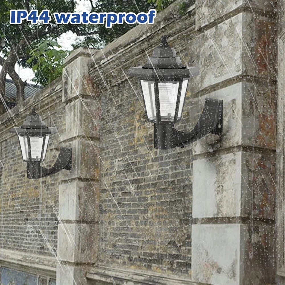 Garden Lights Outdoor Solar Street Light Lightings Wall Light Fixture Leds for Lighting Outdoor Gardens Decoration Led Exterior