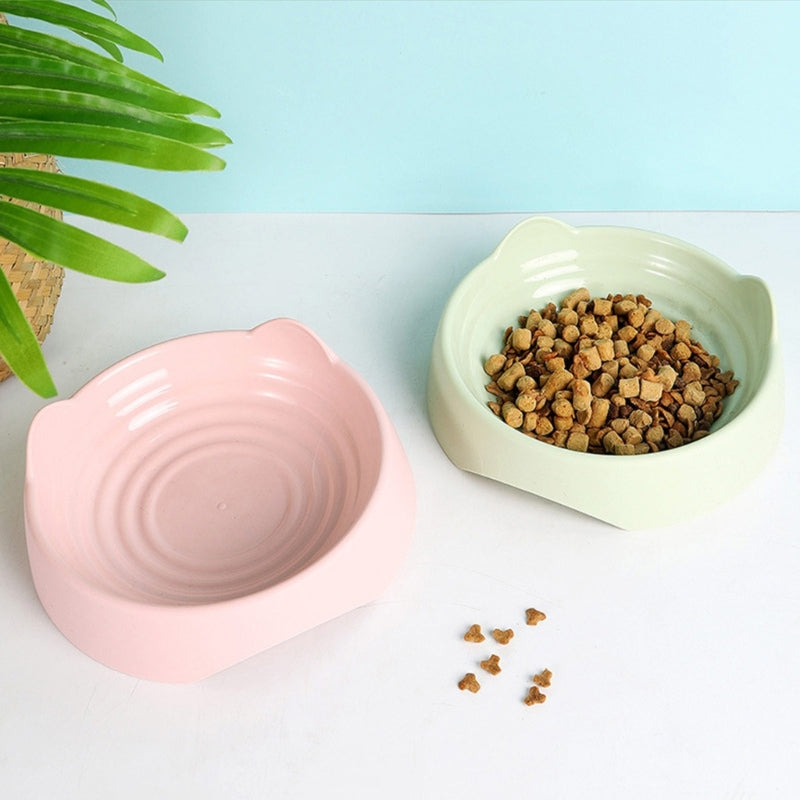 Pet Food Bowl 3-D Ear Dog Food Bowl Pet Feeding Bowl Watering Feeding Supply