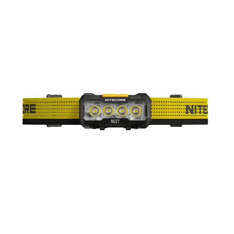 NITECORE NU27 Rechargeable Headlamp 600Lumens Dual-Core MCT UHE LEDS Ultra Lightweight Waterproof Runing Headlight