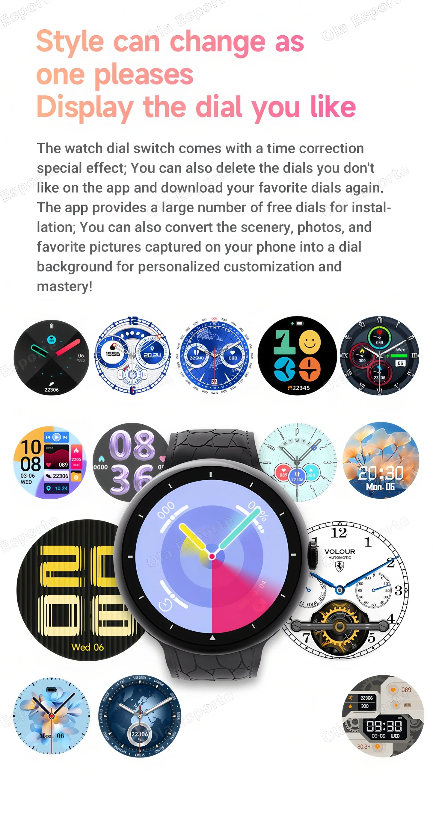 Smart Watch Men 1.52Inch AMOLED Screen BT Call GPS Sports Fitness Tracker Health Monitor Wireless Charging Smartwatch