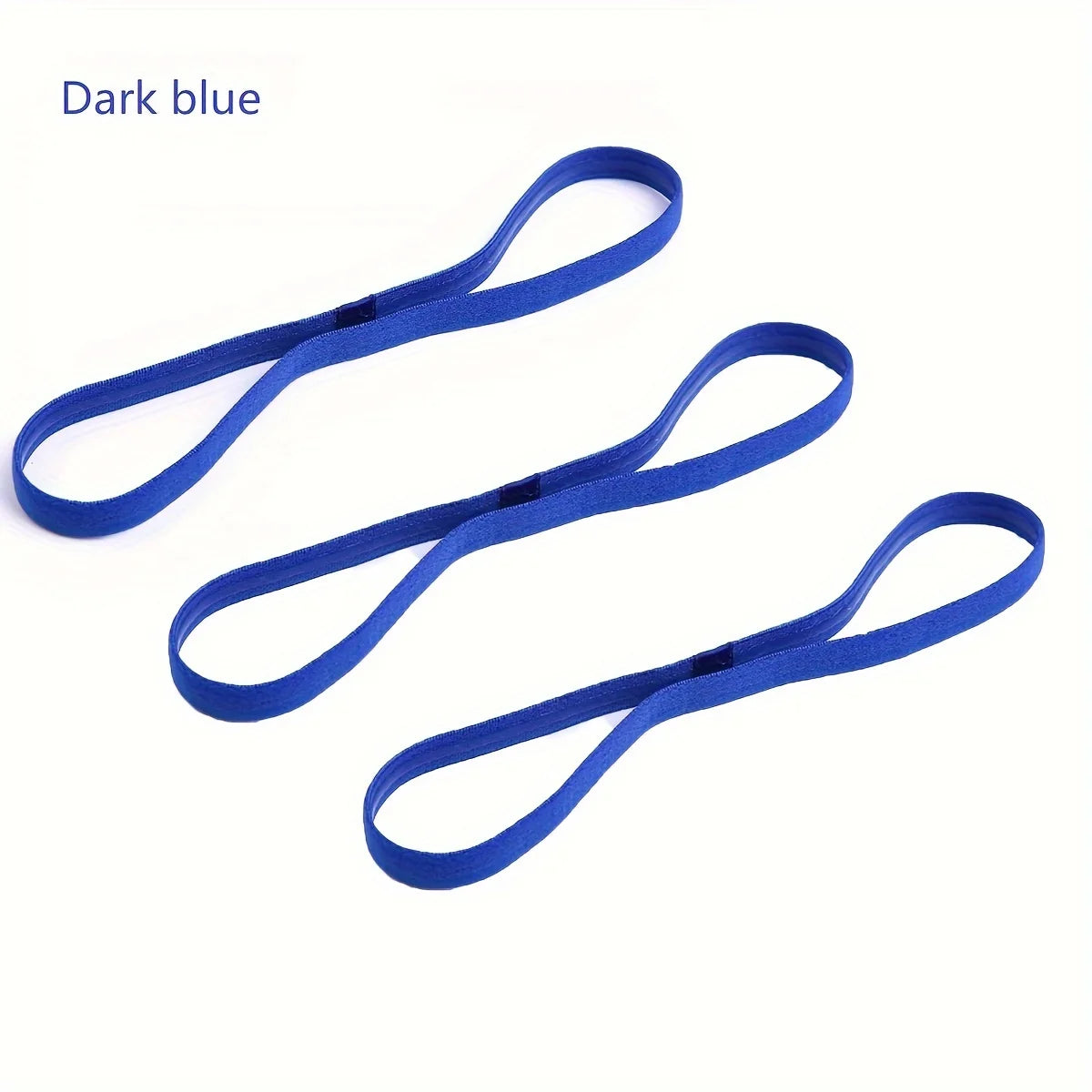3pcs Sports Headbands Non-slip Running Elastic Sweatband Breathable Yoga Hair Bands Women Men Fitness Sweat Guide Hairbands