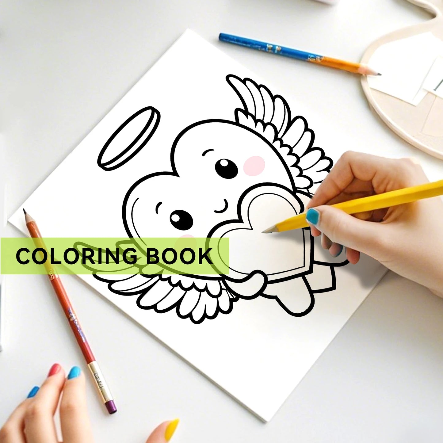 Halloween Adult Picture Book Sweet Love Coloring Book For Adults And Teens Featuring Adorable Creepy Creatures Halloween Gifts