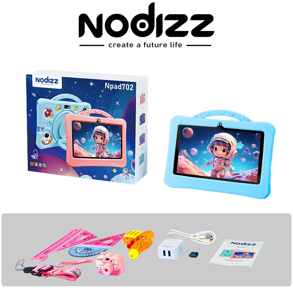 Kids Tablet Android 14 Inch 4+128GB 3200mAh Children Tablets Educational Learning Toys with Camera Children Toys Birthday Gifts