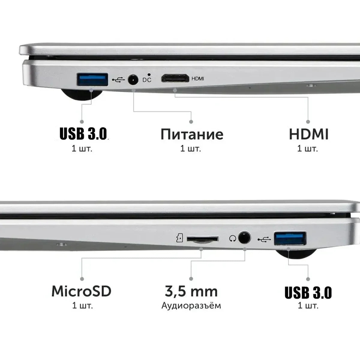 15.6" N5095 Laptop with Up to 32GB RAM 2TB Storage Windows 10/11 Pro Black Backlit English/Russian Keyboard, Portable Notebook