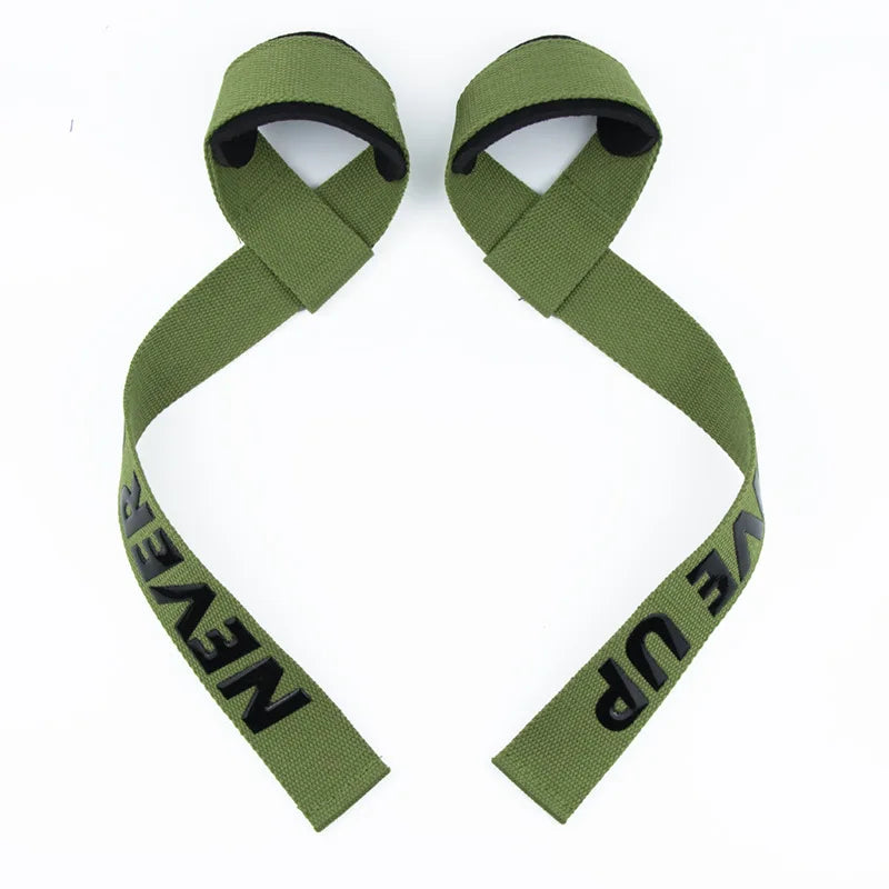 2 Pcs Gym Lifting Straps Fitness Gloves Anti-slip Hand Wraps Wrist Straps Support For Weight Lifting Powerlifting Training
