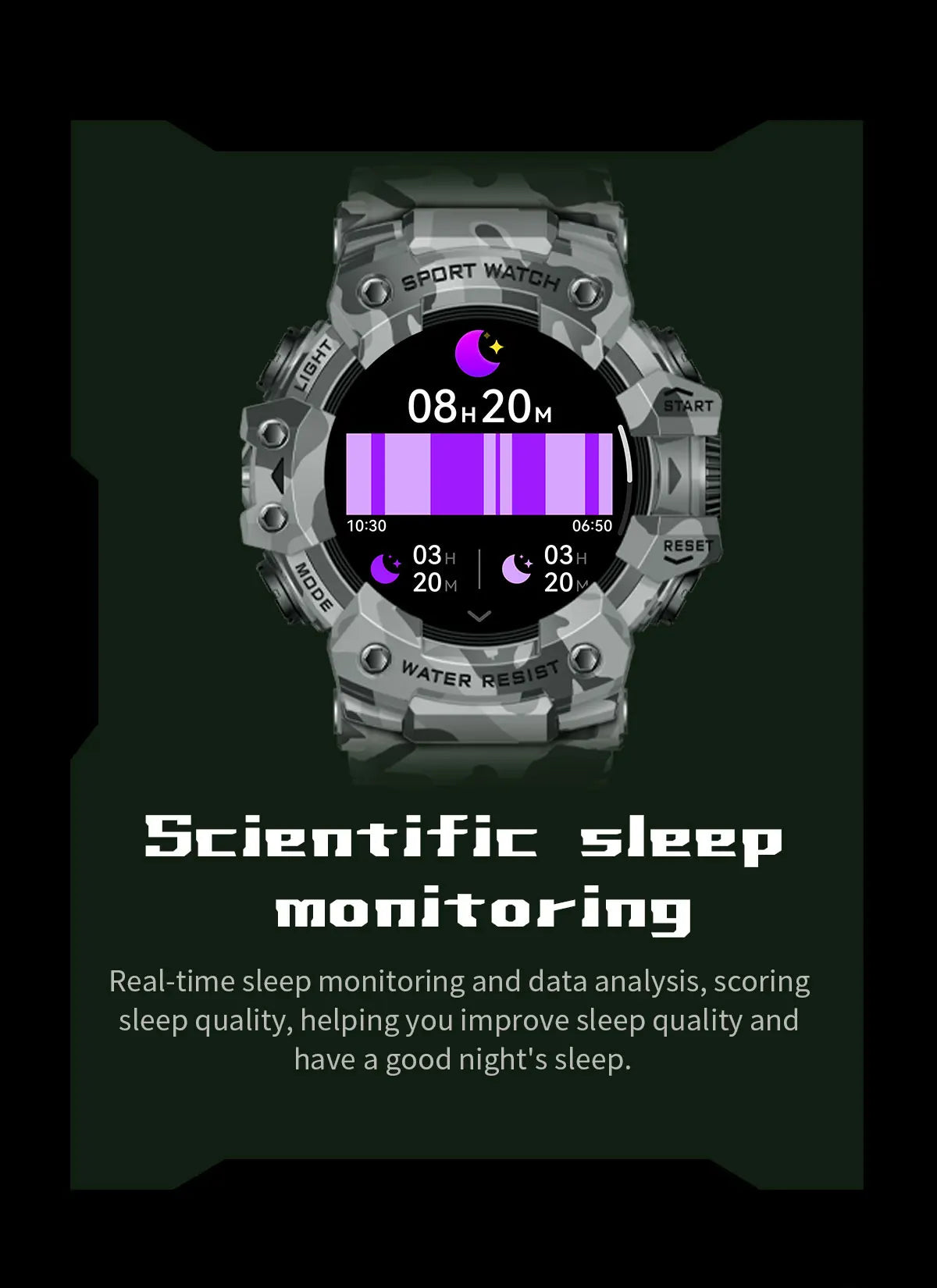 2025New Outdoor Fitness Activities Smart Watch Men Hiking Pedometer Compass LED Flashlight IP68 Waterproof Call Smartwatch