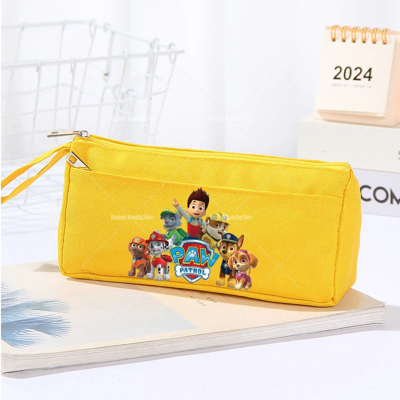 Paw Patrol Girl Boy Pencil Case Pen Bag Large Capacity Korean Organizer Pouch Student Back To School Supplies Stationery Gift
