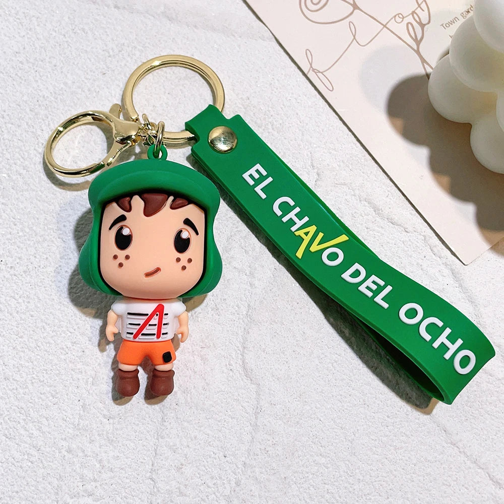 Hot Game Friday Night Funkin Keychain Cute 3D Model Silicon Keychain for Backpack Keyrings Accessories Fans Gifts Trinkets