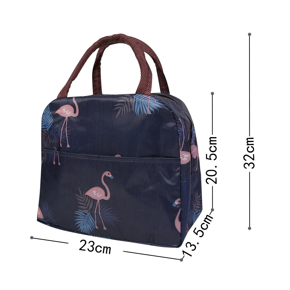 Lunch Box Thermal Insulation Lunch Bag Multifunctional Kid School Lunch Bags Picnic Food Pouch