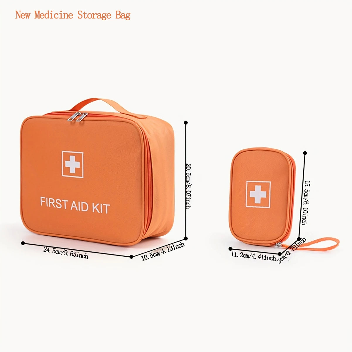 Large Capacity Emergency Kit Student Health Kit Portable Portable Small Medicine Bag Outdoor Medicine Storage Bag