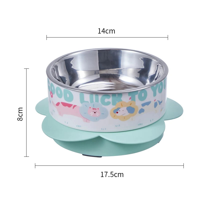 Single pet feeding bowl with large pet feeding capacity. Removable design for easy cleaning. Essential for home pets.pet bowl.