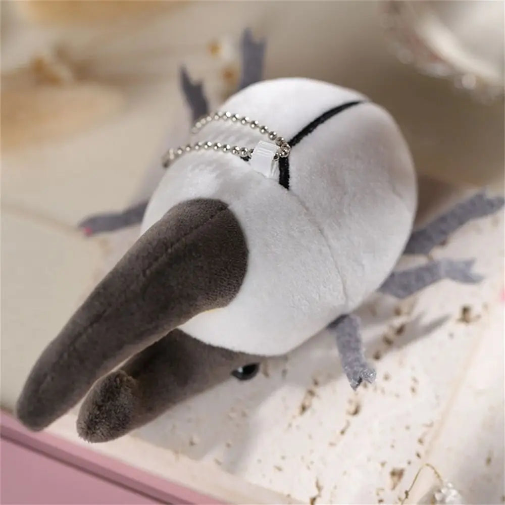 Gift Creative Stuffed Doll Bag Pendant Small Birthday Insect Pendant Insect Keychain Insect Plush Keyring Beetle Plush Doll