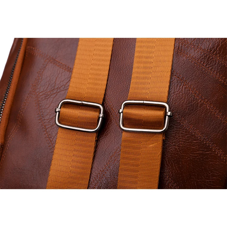 Women's fashionable backpack, shoulder bag, travel multifunctional bag, handbag, handbag, suitable for different scenarios