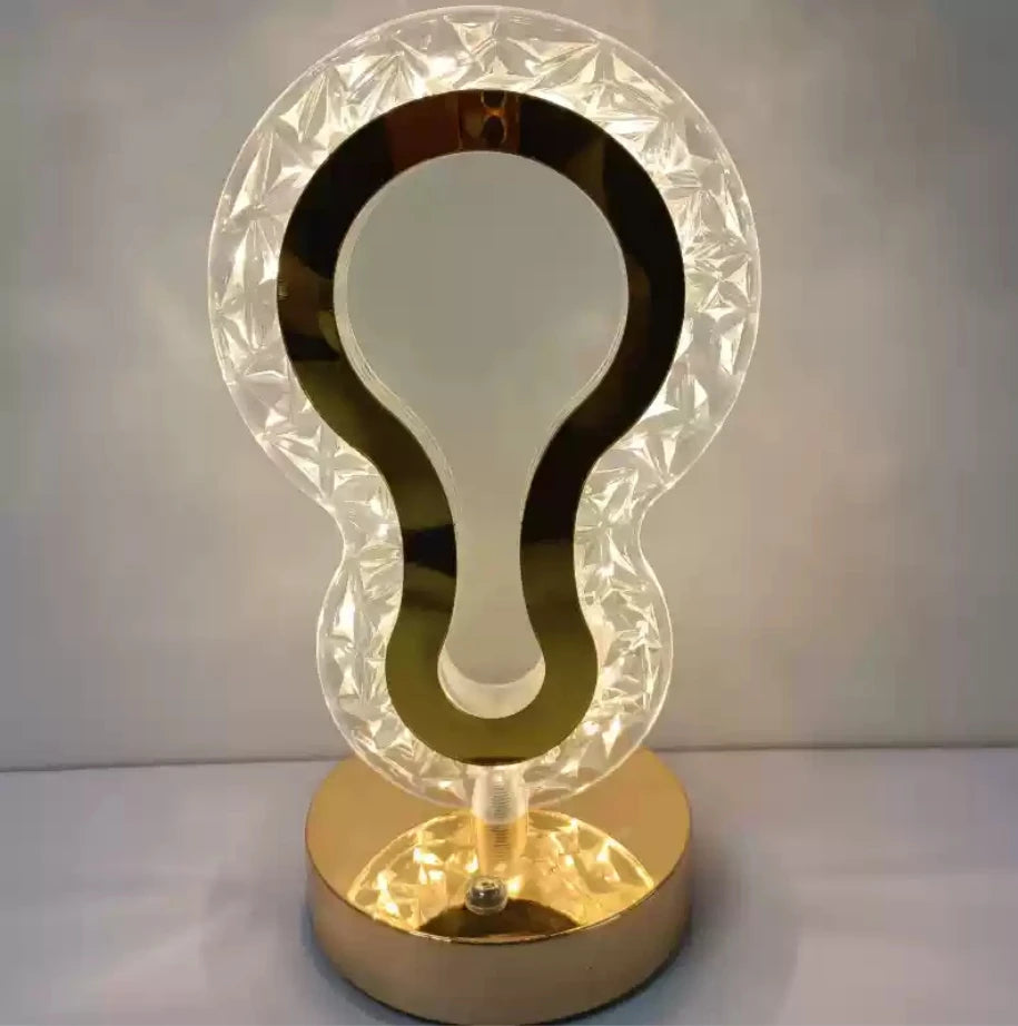 Rechargeable Led Light Bedside Ambient Light Book Reading Lamp Wireless Mood Light Living Room Birthday Decoration