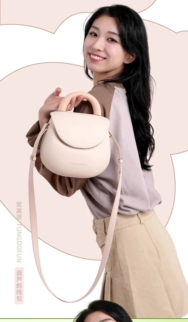 Women's Spacious Storage Waterproof Crossbody Shoulder Bag Lady Scratch-Resistant Lightweight 4 Trendy Colors EVA Sport Satchel