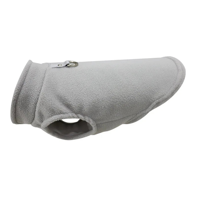 Warm Fleece Dogs Clothes Pet Jacket Vest with D-Ring For Small Dog Cats Clothing French Bulldog Costumes Chihuahua Coat