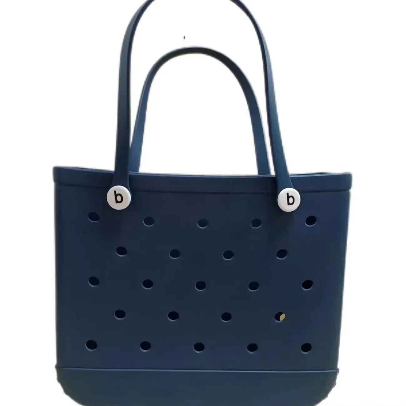 Fashion Beach Bogg Bag Rubber Waterproof Basket Large Capacity Summer Storage Shoulder Handbag Travel Women Tote Shopping Bags