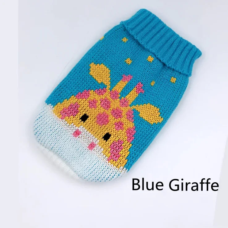 Christmas Cat Dog Sweater Pullover Winter Dog Clothes for Small Dogs Chihuahua Yorkies Puppy Jacket Pet Clothing ubranka dla psa