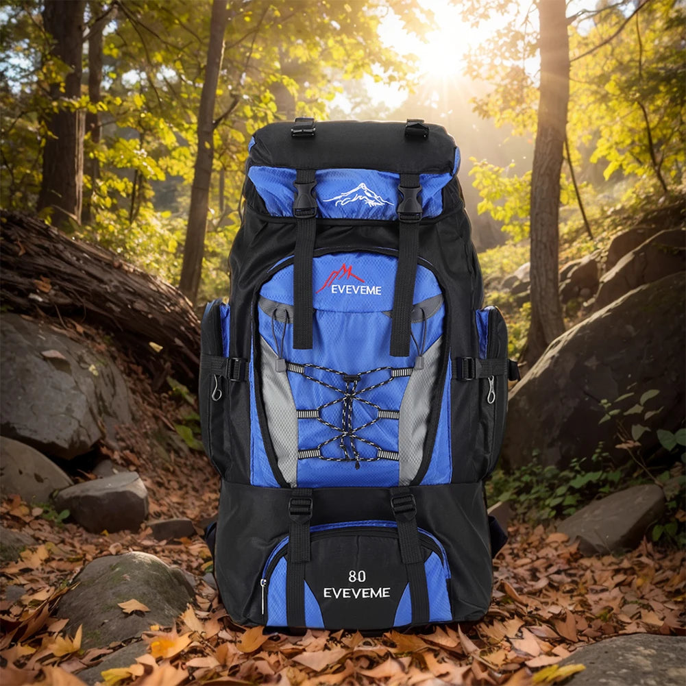 80L Outdoor Mountaineering Backpack For Men And Women Cycling Backpack For Men Women Sports Backpack Leisure Travel Backpack