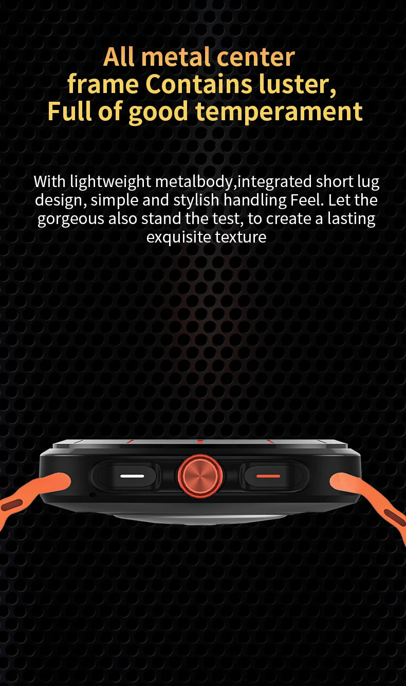 LAXASFIT 2025 New Smart Watch GT7 Ultra Men's Multifunctional Sports Fitness Tracker Health Ladies Smartwatch Gift